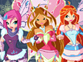 Gra Winx Happy Year Rotate Puzzle
