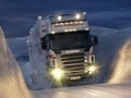 Gra Winter truck jigsaw