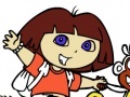 Gra Dora Coloring Book