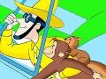 Gra Curious George Sliding Puzzle
