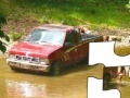 Gra Jigsaw: The car on the lak