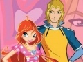 Gra Winx Love: Round Puzzle - Happy Valentine`s Day