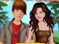 Gra Bieber and Selena. Dress Up