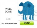 Gra Blue Elephant Jigsaw