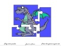 Gra JigsawKids: Dragon