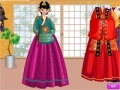 Gra Wearing Korean Hanbok