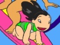 Gra Lilo stitch coloring