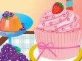 Gra Funny Cup Cake Decoration