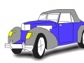 Gra Historic car coloring