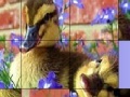 Gra Ducks in the garden slide puzzle