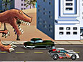Gra T Rex Rampage Prehistoric Pizza
