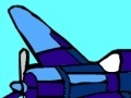 Gra High Flying Aircraft: Coloring