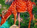 Gra Thirsty spotted deer puzzle