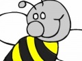 Gra Cute bee coloring game