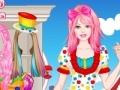 Gra Barbie Clown Princess Dress Up