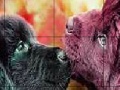 Gra Lovely dog couple slide puzzle