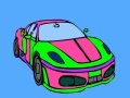 Gra Modern car coloring