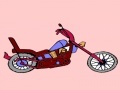 Gra Fast Harder Motorbike: Coloring