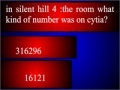 Gra Silent hill quiz 2