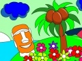 Gra Tropical Island Paradise Coloring