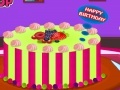 Gra Vanilla Birthday Cake Decor
