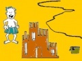 Gra Sand castles on the beach coloring