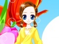 Gra Tulips garden girl