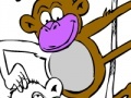 Gra Coloring Jungle Monkeys