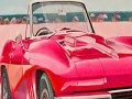 Gra Pink beach car slide puzzle