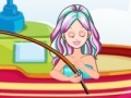 Gra Barbie fishing mermaid sea
