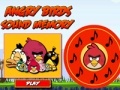 Gra Angry birds. Sound memory