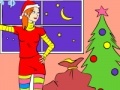 Gra Tis the season coloring game