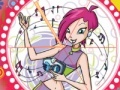 Gra Winx Tecna Style: Round Puzzle