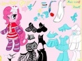 Gra My little pony. Pinkie Pie: dress up