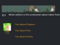 Gra NG Quiz 5: Four Second F