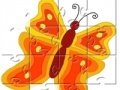 Gra Yellow And Orange Butterfly Jigsaw