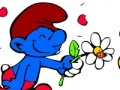Gra Smurfs Coloring