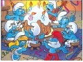 Gra Smurfs puzzls