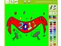 Gra New Year 2011 Coloring
