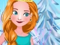 Gra Elsa with Anna dress up