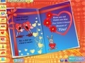 Gra Funny Valentine Card. Decoration