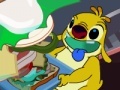 Gra Lilo and Stitch are making a sandwich
