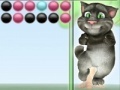 Gra Talking Tom. Bubble