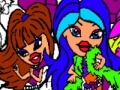 Gra Four bratz coloring