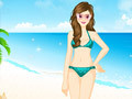 Gra Pretty Girl on Beach