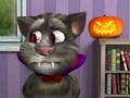 Gra Talking Tom. Halloween
