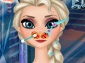 Gra Frozen Elsa Nose Doctor