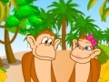 Gra Kiss monkeys