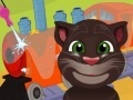Gra Talking Tom Train Wash