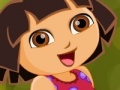 Gra Cute Dora bathing
